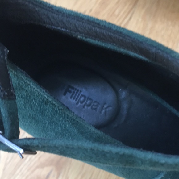 Green suede stiletto 🌱🌿💚 - Picture 3 of 4